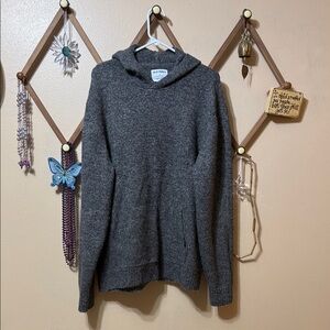 Old Navy Charcoal Hoody Sweater